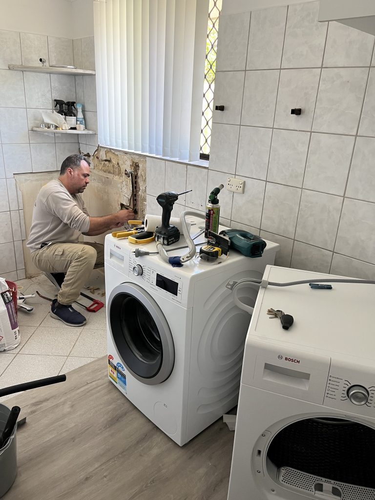 Laundry renovating TSC AU